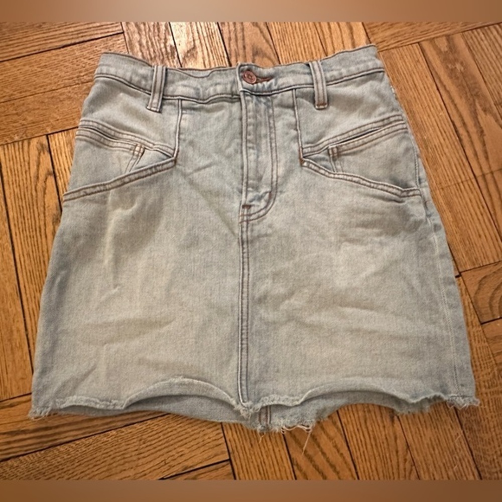 Current Elliot Denim Mini Skirt Size 25